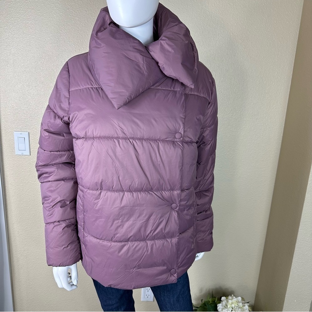Banana Republic Sz M Puffer Coat Funnel Neck NWT - Picture 4 of 16